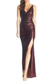 Dress the Population Jordan Ruched Mermaid Gown   Nordstrom at Nordstrom